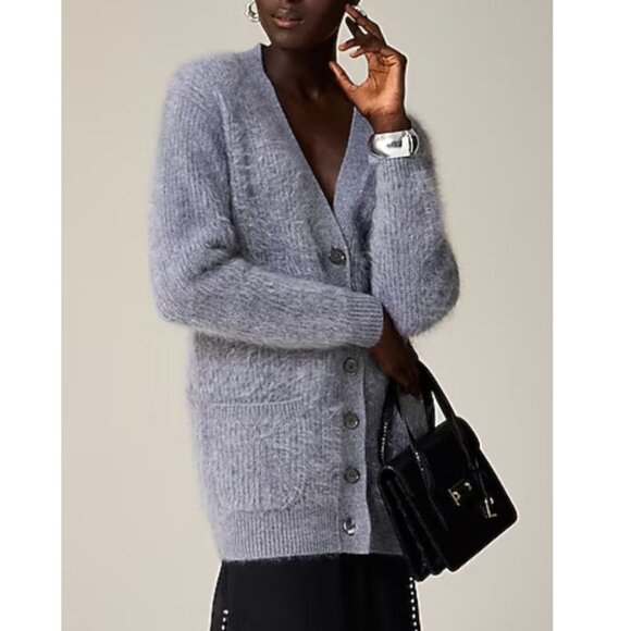 J. Crew Spring Street cashmere oversized cardigan Size Small - Picture 1 of 11